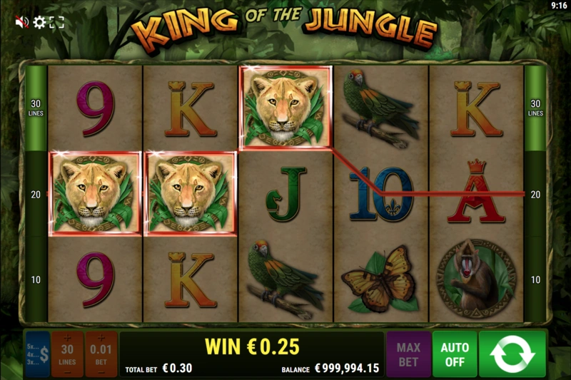 King of the Jungle slot