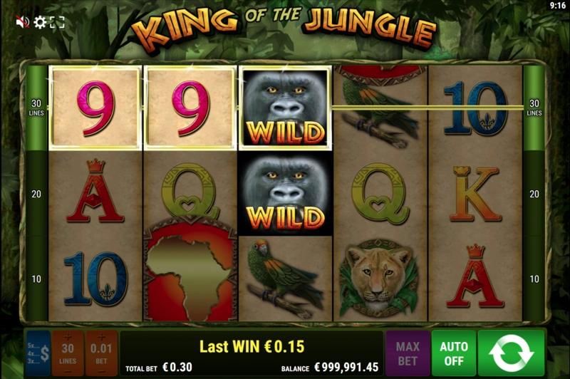 King of the Jungle slot
