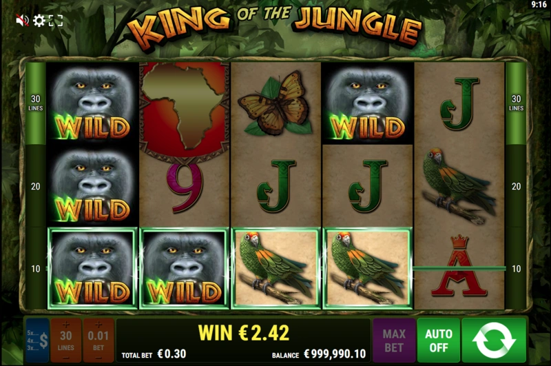 King of the Jungle slot